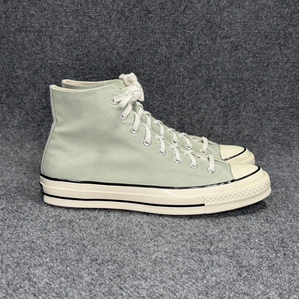 Converse Chuck 70 High Sneakers Men's 9.5 Summit Sage Green Athletic Retro Shoes - Picture 1 of 14